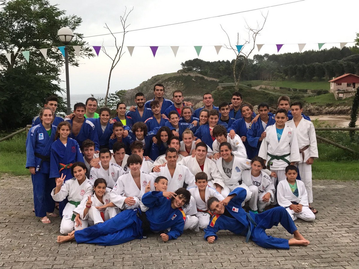 7 Judokas Navarros en el Stage de Judo de Llanes, del 5 al 8 de septiembre